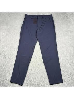 Fabletics The Only Pant Men’s 36x34 Navy Lightweight Stretch Athleisure NWT